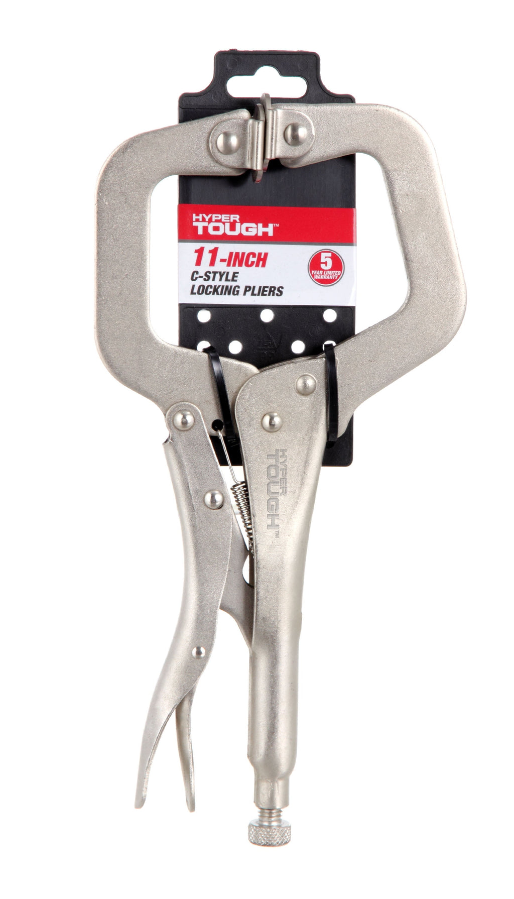 Hyper Tough 11 inch C-Style Locking Pliers, New Condition