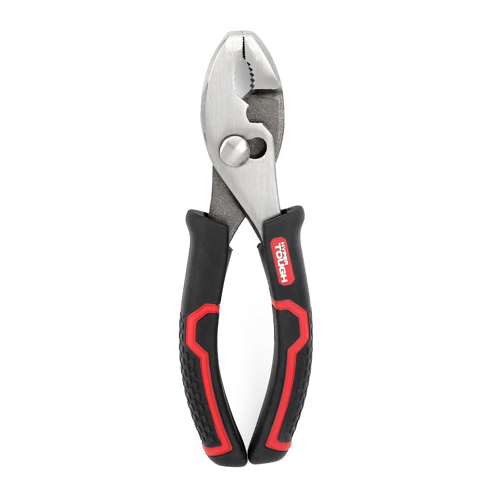 Hyper Tough 6-inch Slip Joint Pliers with Ergonomic Soft Grip Handles
