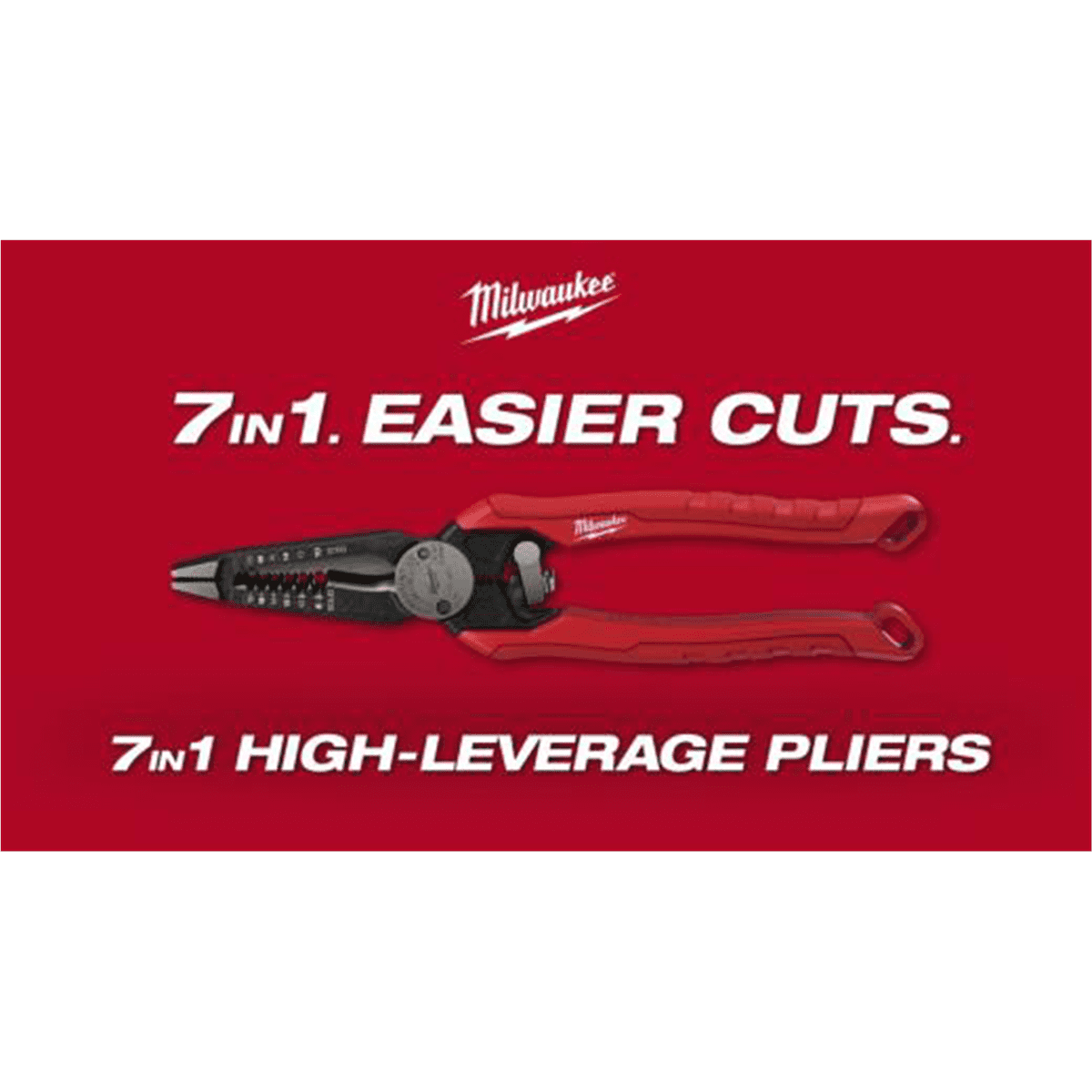 Milwaukee Tool 7IN1 High-Leverage Combination Pliers