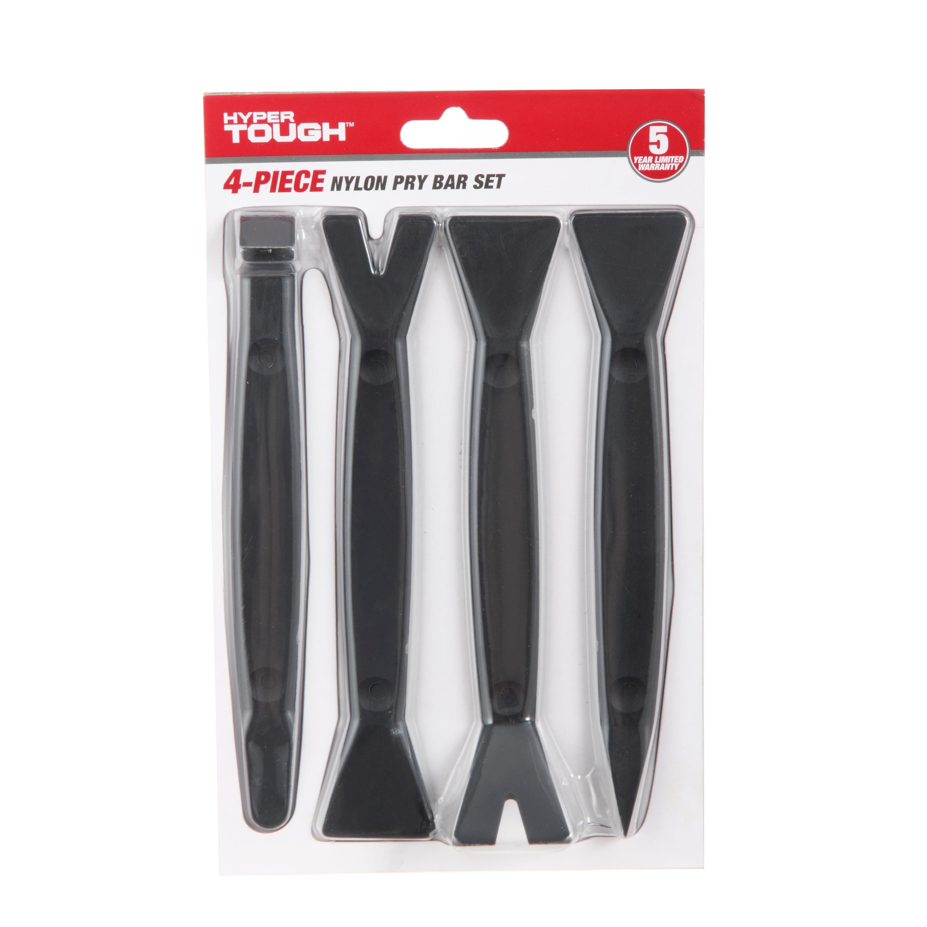 Hyper Tough 4pc Nylon Pry Bar Set