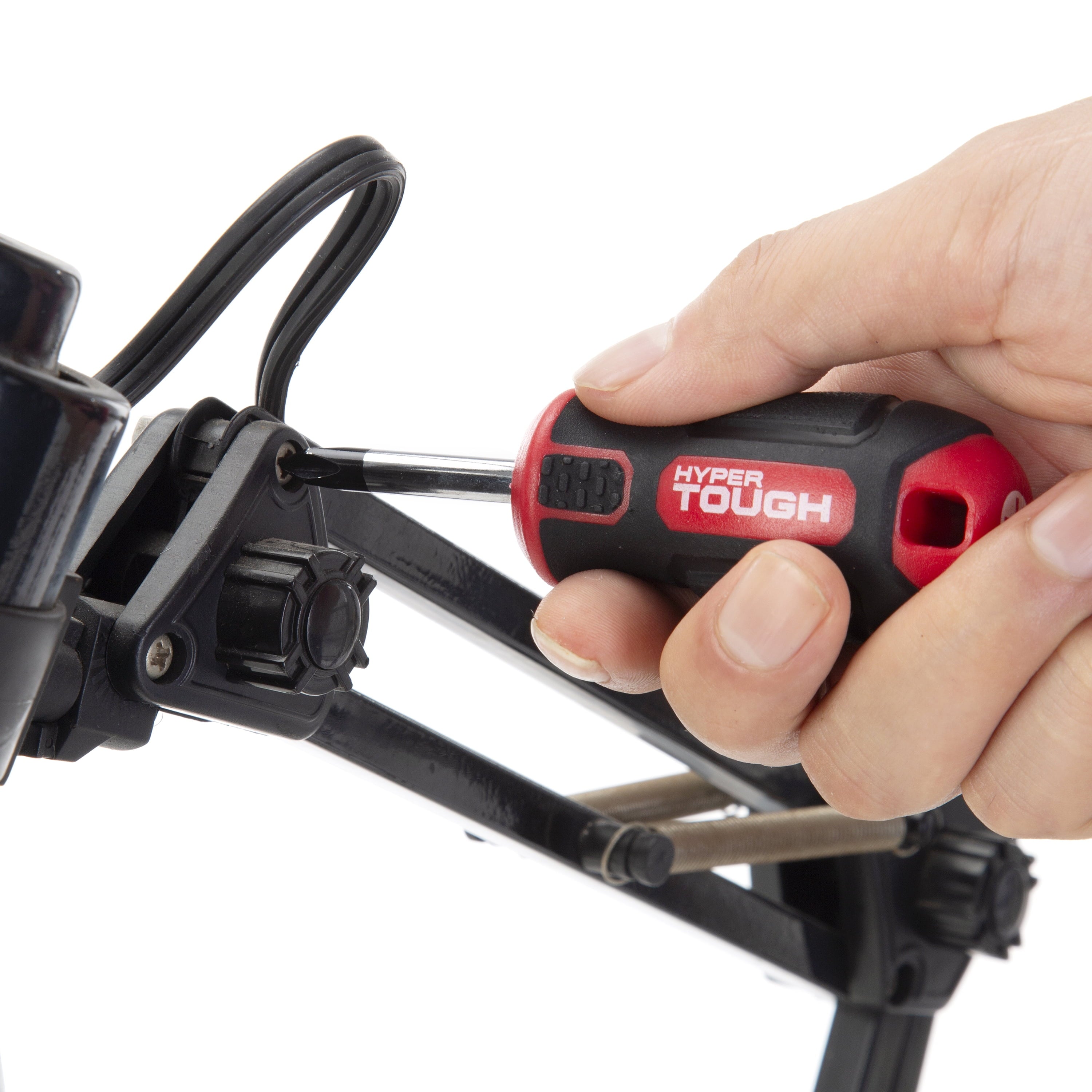 Hyper Tough 2 Piece Mini Long-Nose and Diagonal Pliers Set