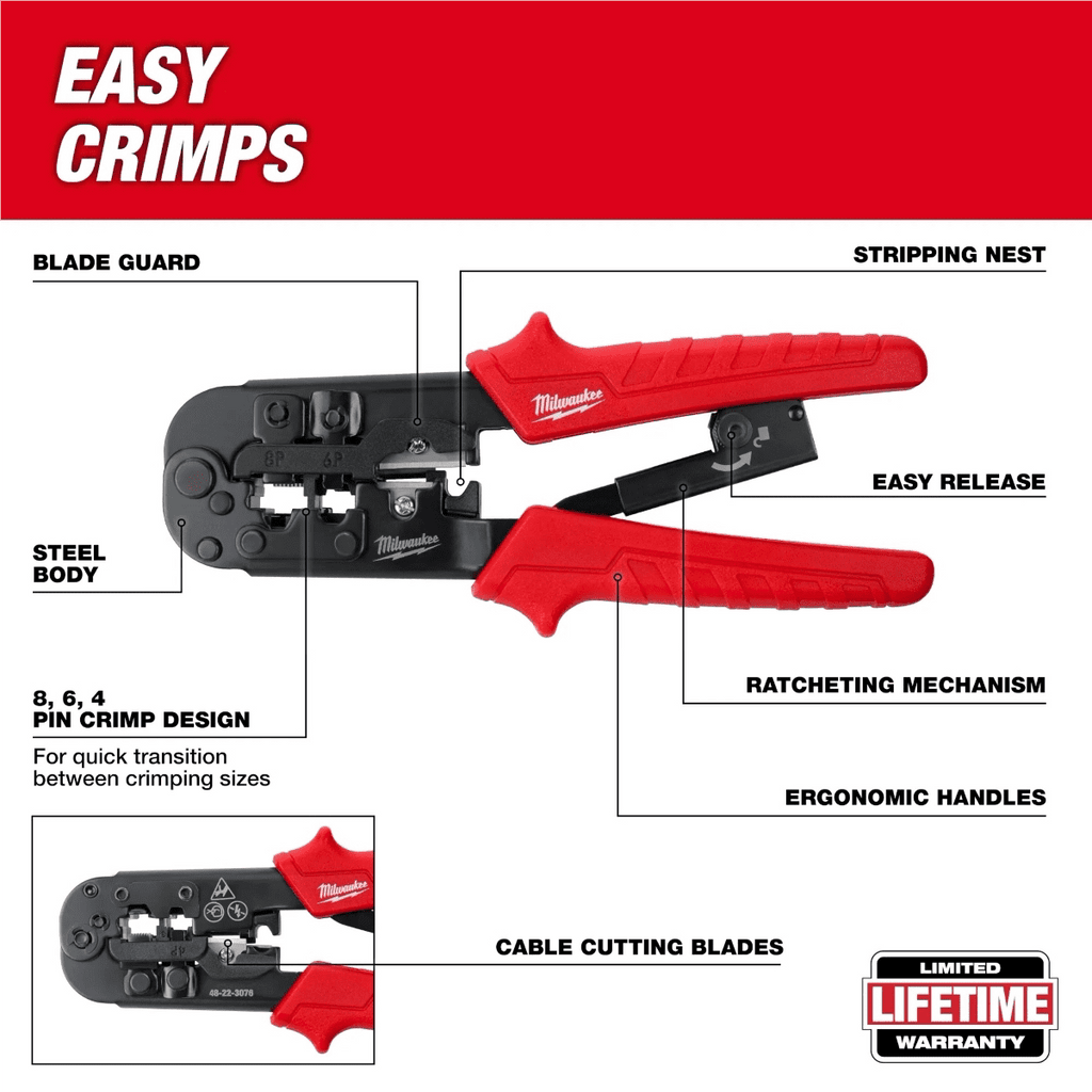 Milwaukee Tool Twisted Pair Install Kit