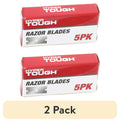 (2 pack) Hyper Tough Aluminum Retractable Box Cutter with 6 Blades