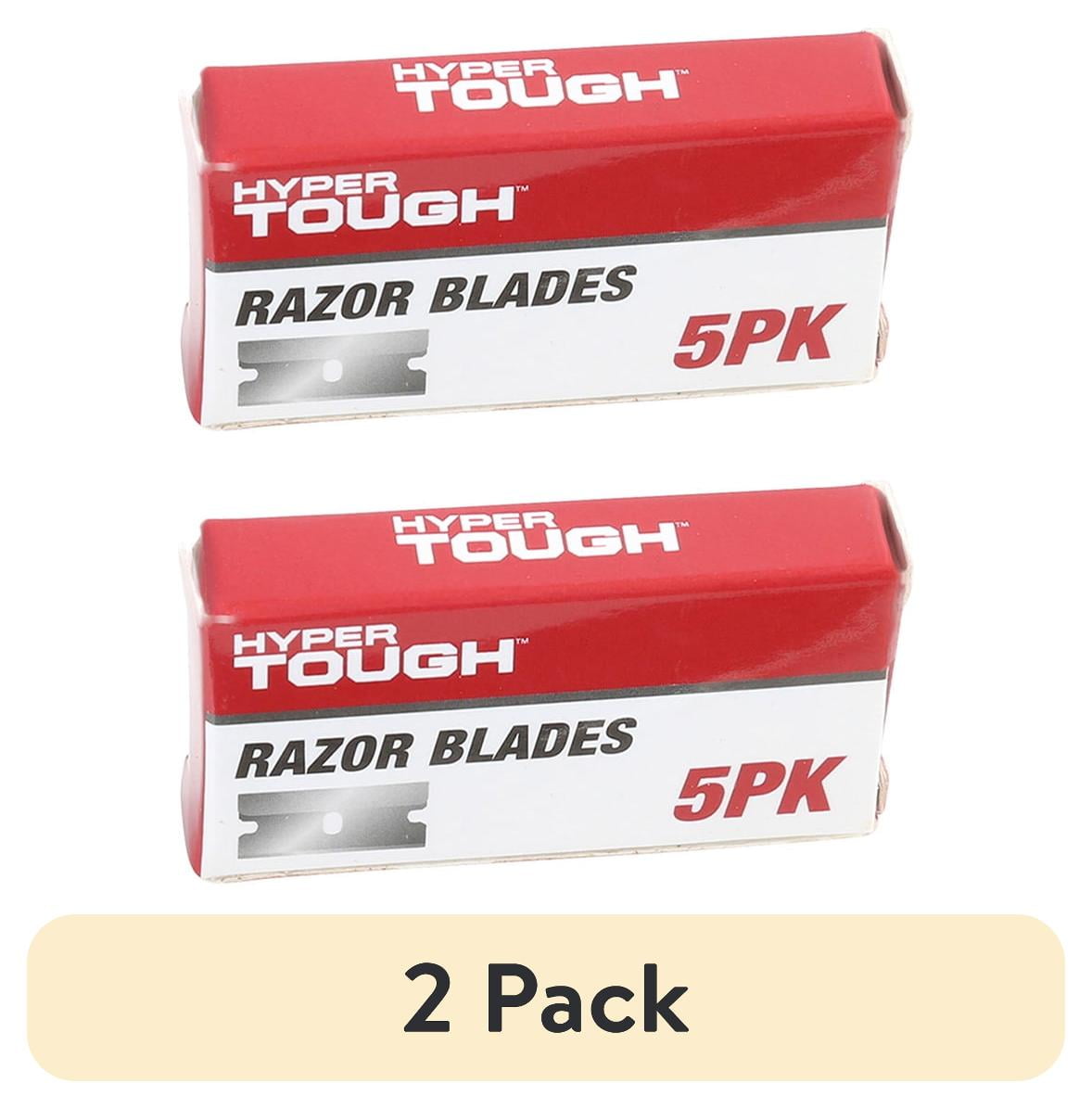 (2 pack) Hyper Tough Aluminum Retractable Box Cutter with 6 Blades