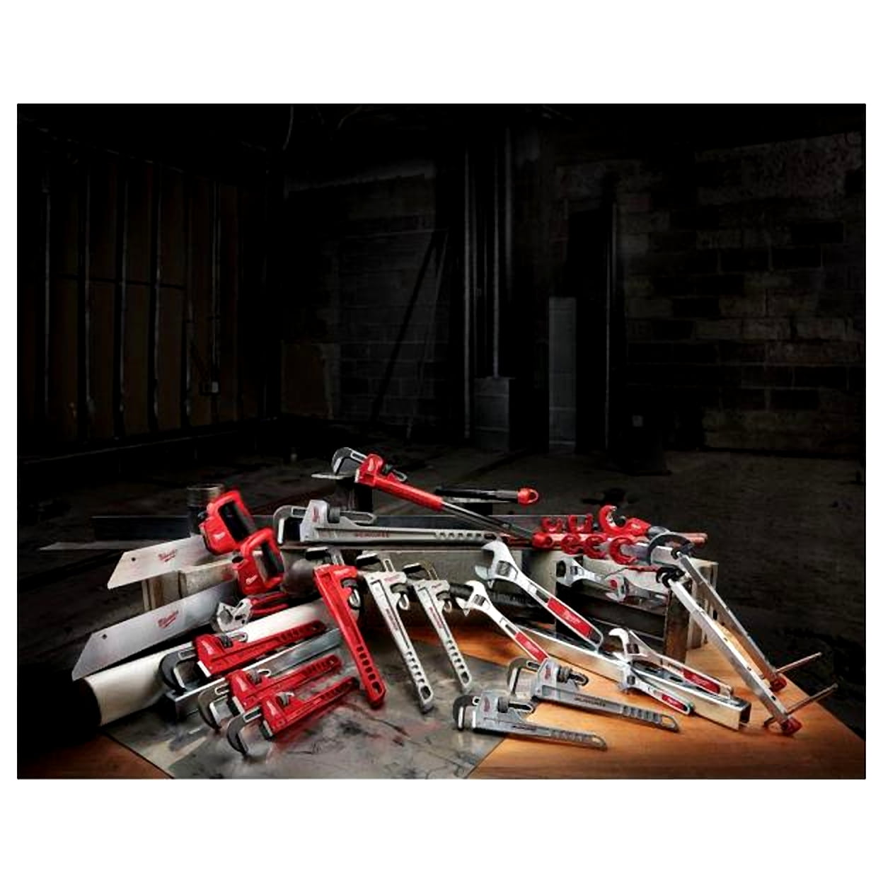 Milwaukee Tool 12&rdquo; Aluminum Pipe Wrench