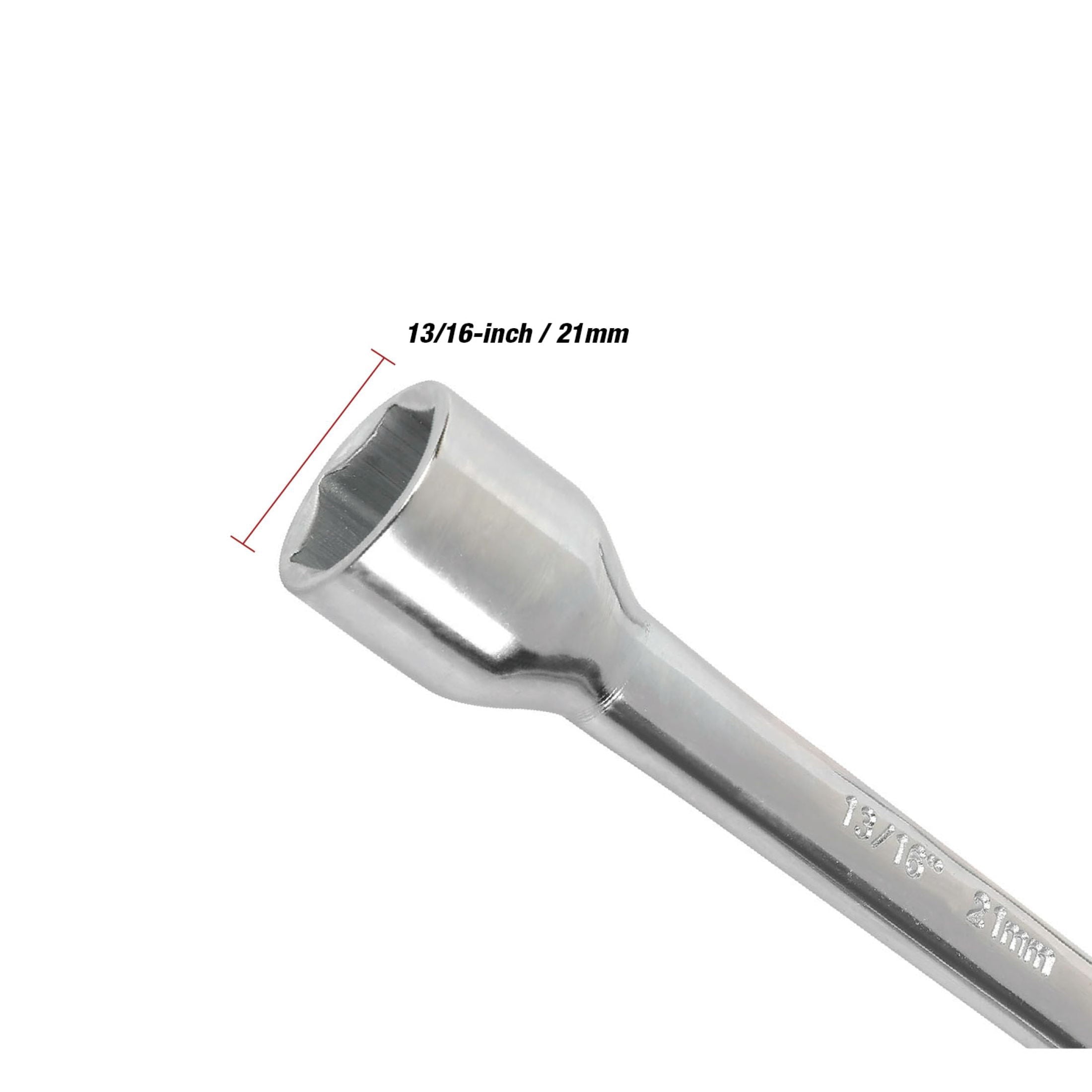 Hyper Tough 14-inch Lug Wrench with Anti-Corrosion Plating for Easy Tire Replacement