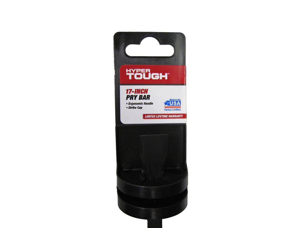 Hyper Tough 36-Inch Steel Pry Bar with Metal Striking Cap