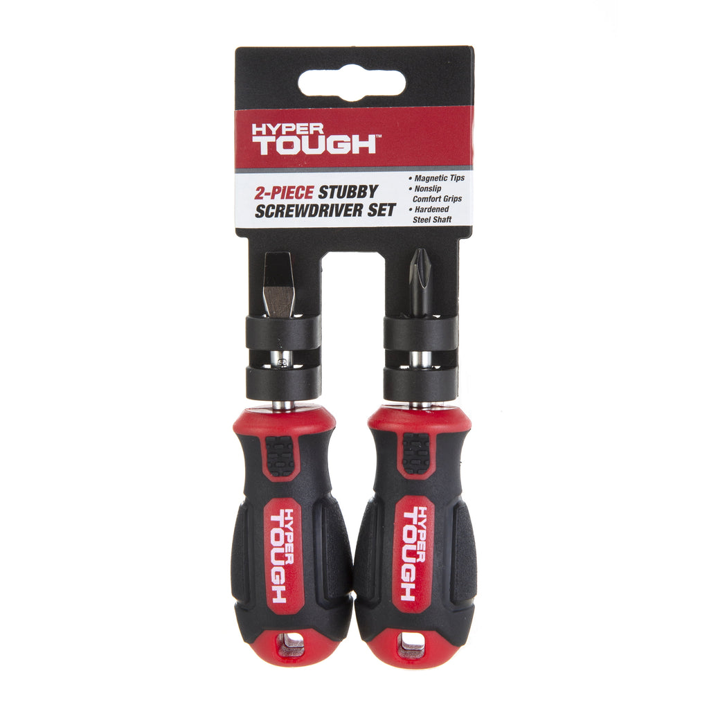 Hyper Tough 2 Piece Mini Long-Nose and Diagonal Pliers Set