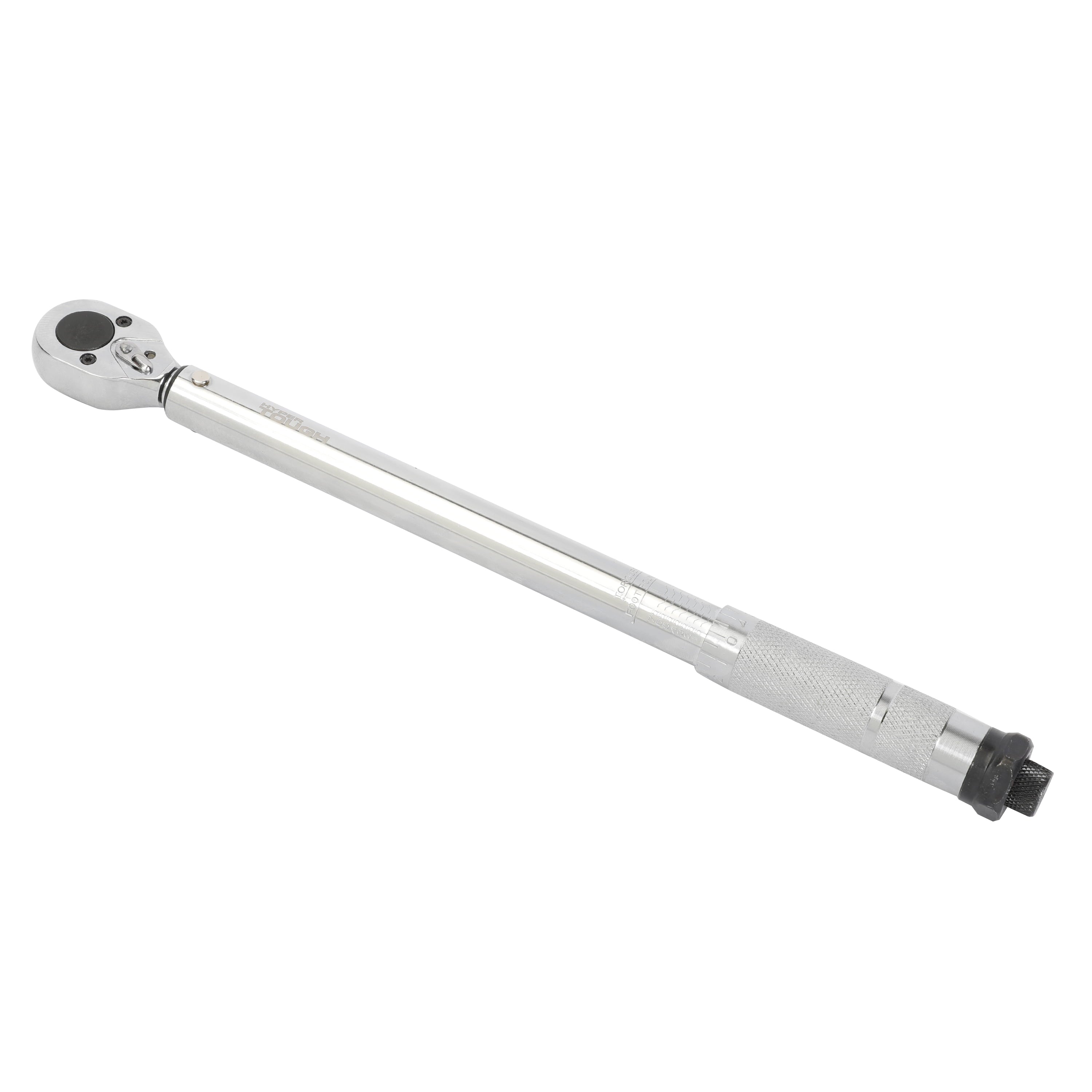 Hyper Tough Heavy Duty 3/8-inch Torque Wrench with Storage Case, 15-80 ft-lbs