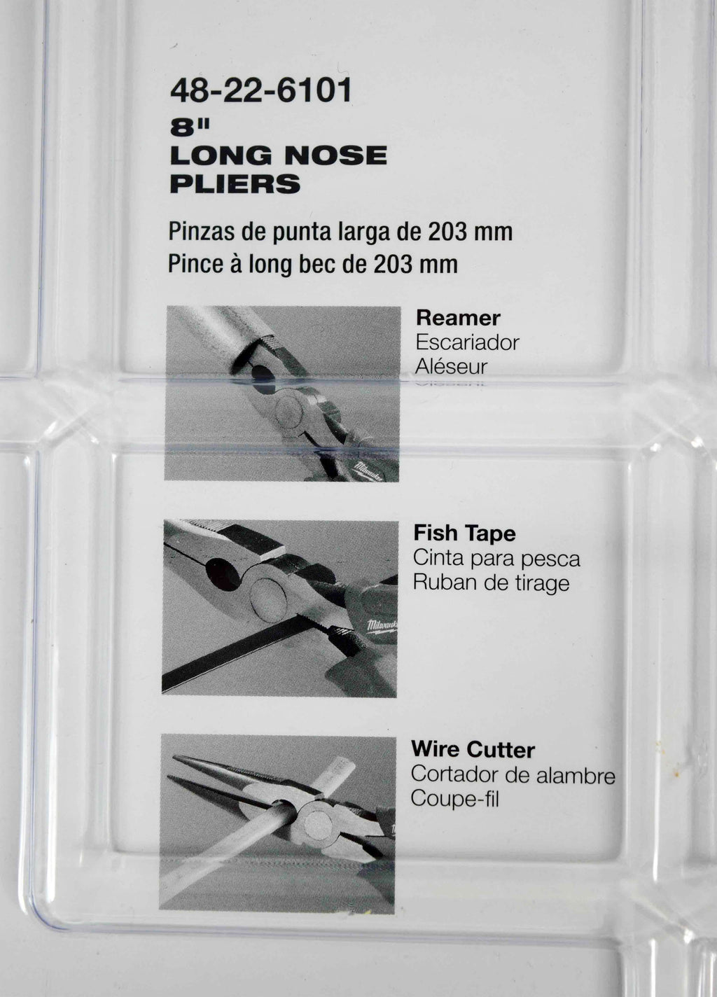 Milwaukee 48-22-6331 3-Piece Comfort Grip Pliers