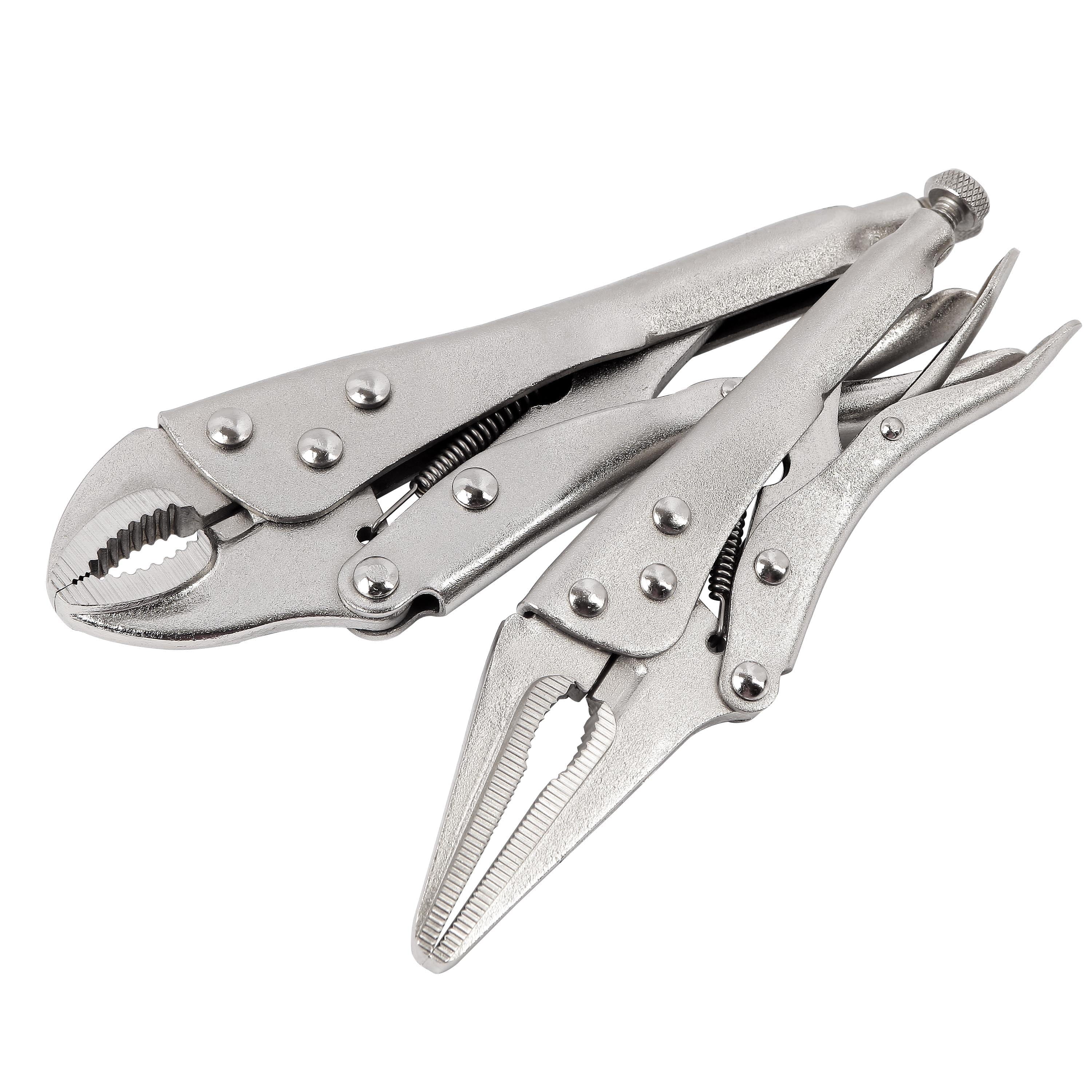 Hyper Tough 2-Piece Locking Pliers Set
