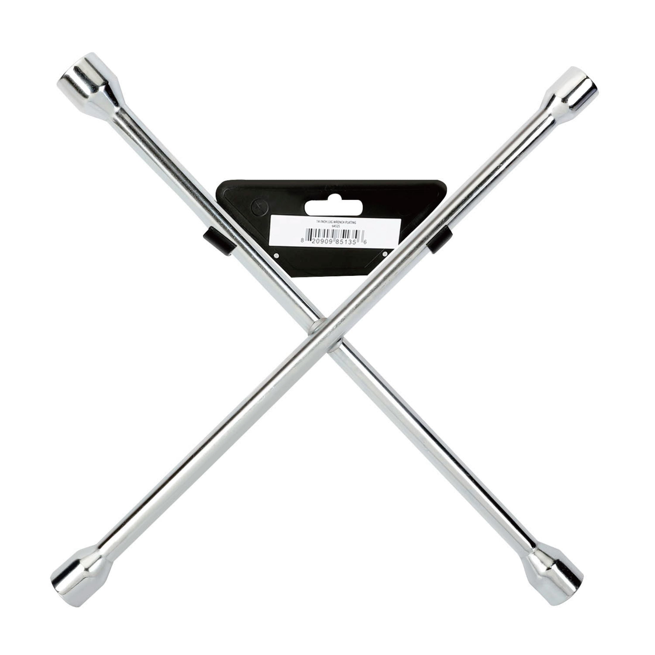 Hyper Tough 18-inch Lug Wrench with Plating for Tire Replacement