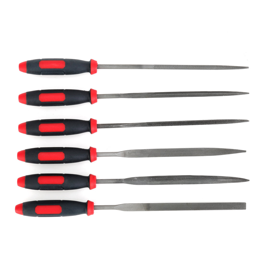 Hyper Tough 6-Piece Needle File Set 8TR0028G, 0.18lbs, New Condition