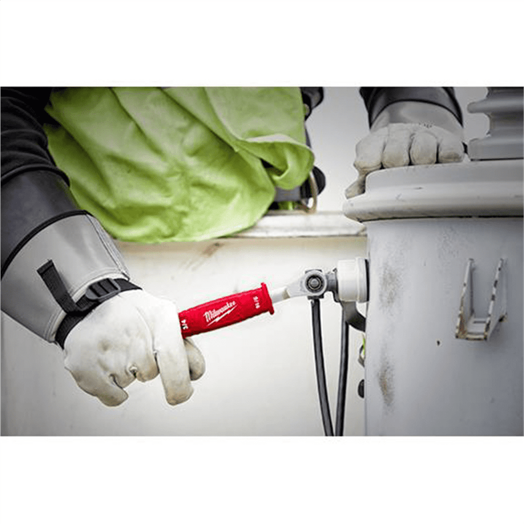 Milwaukee Tool Lineman?s 2in1 Insulated Ratcheting Box Wrench