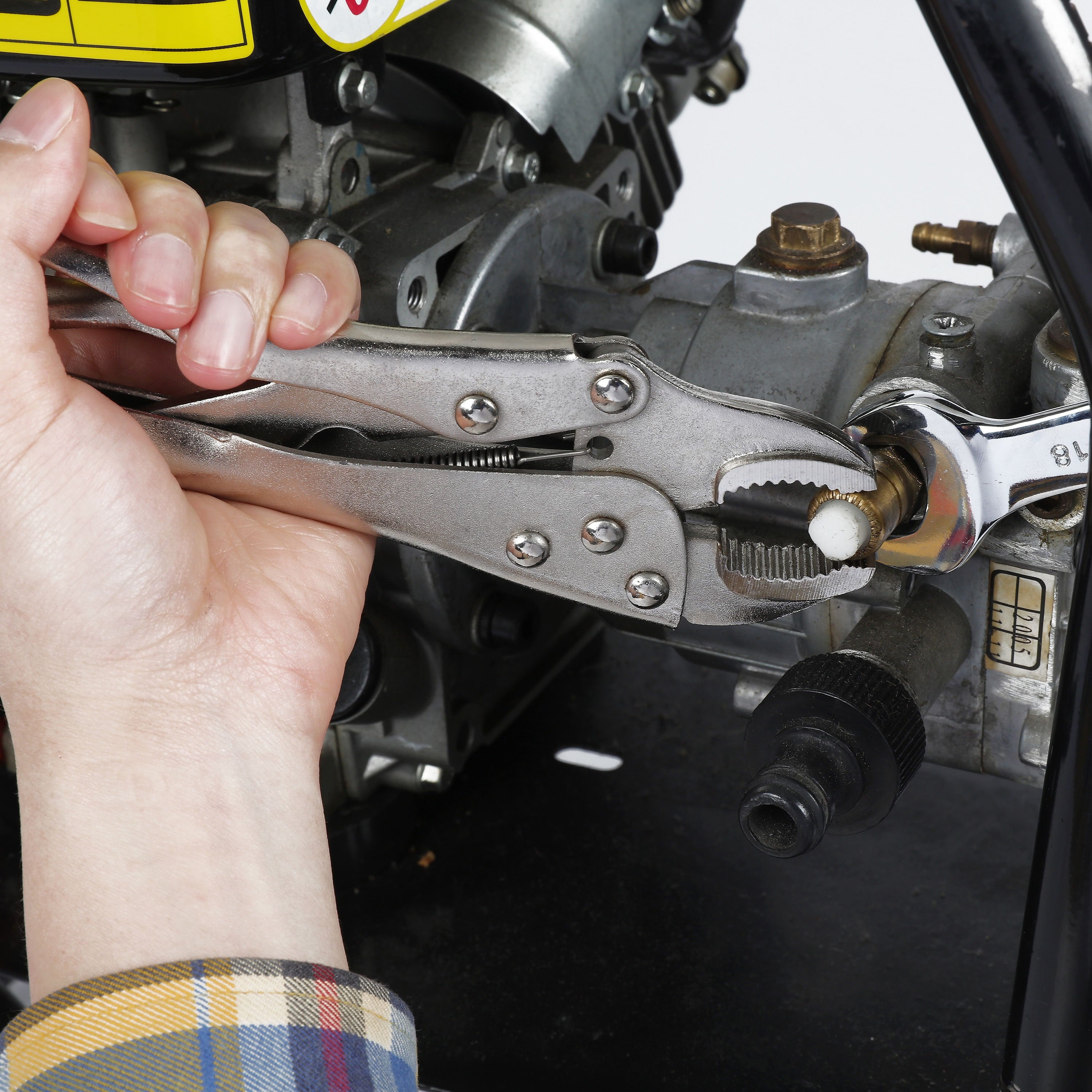 Hyper Tough 2-Piece Locking Pliers Set