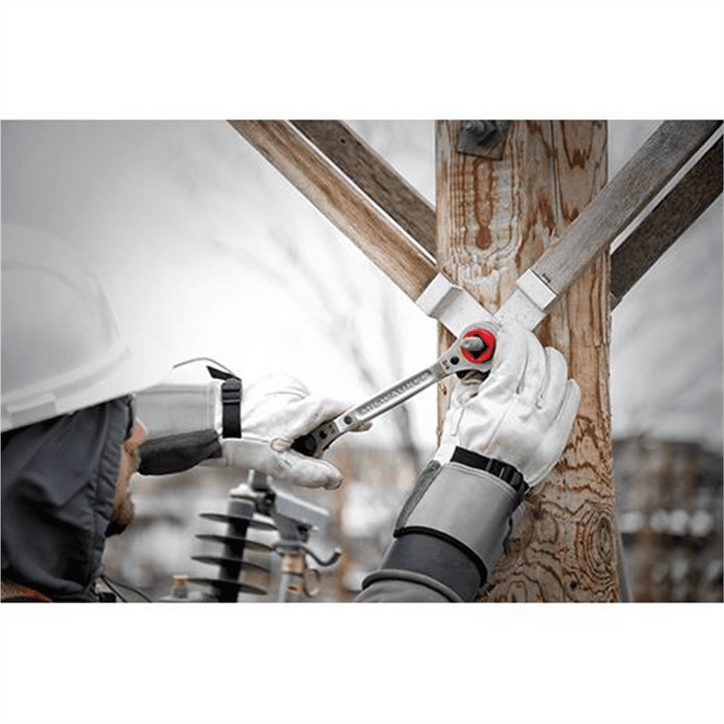 Milwaukee Tool Lineman?s 5in1 Ratcheting Wrench