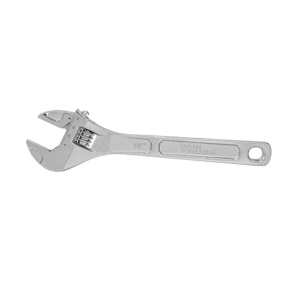 Hyper Tough 10-inch Adjustable Wrench, 1-1/2-inch Jaw Capacity