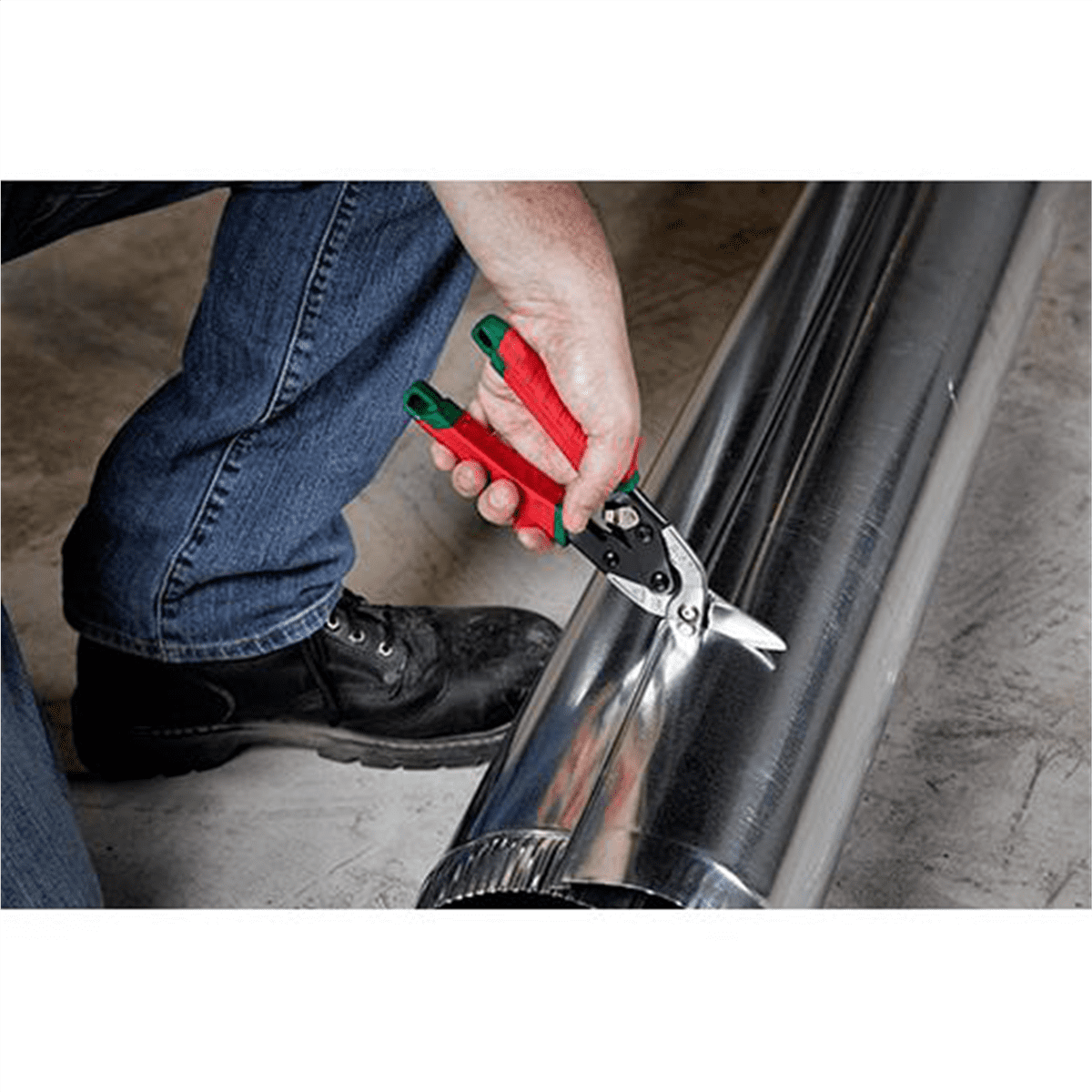 Milwaukee Tool RIGHT CUTTING OFFSET SERRATED BLADE AVIATION SNIPS
