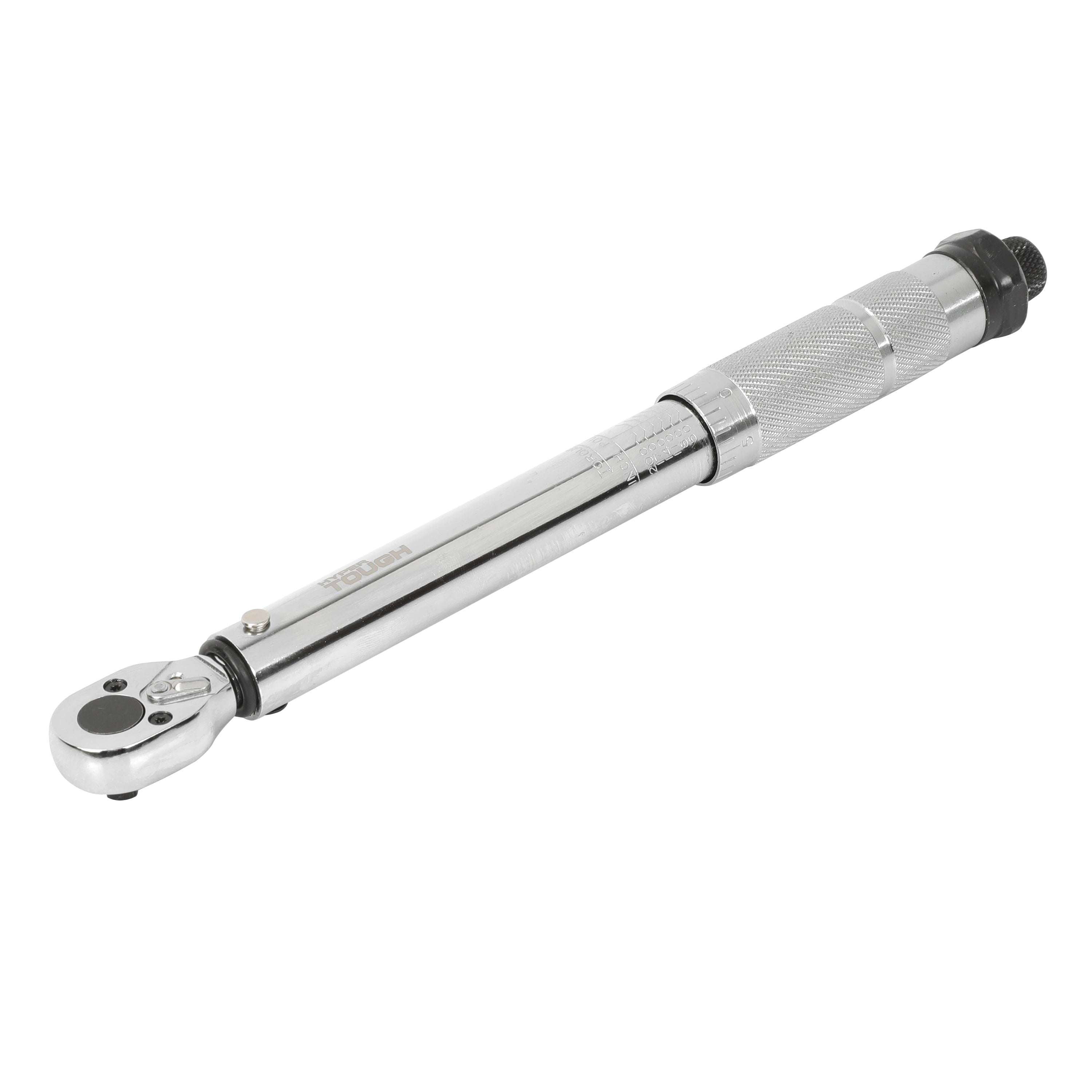 Hyper Tough 1/4-inch Drive Torque Wrench with Storage Case, 35-200 in-lbs