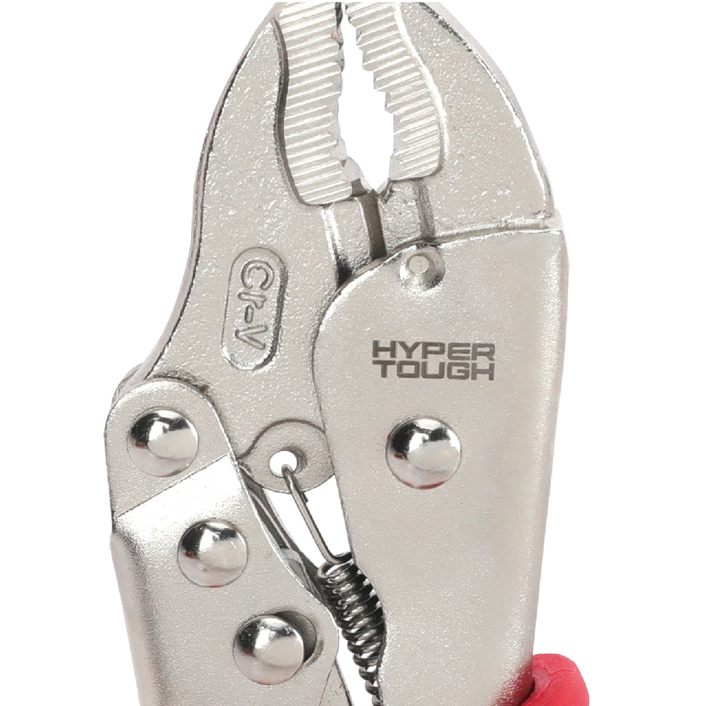 Hyper Tough 7-inch Curved Jaw Locking Pliers with Triggerless Release