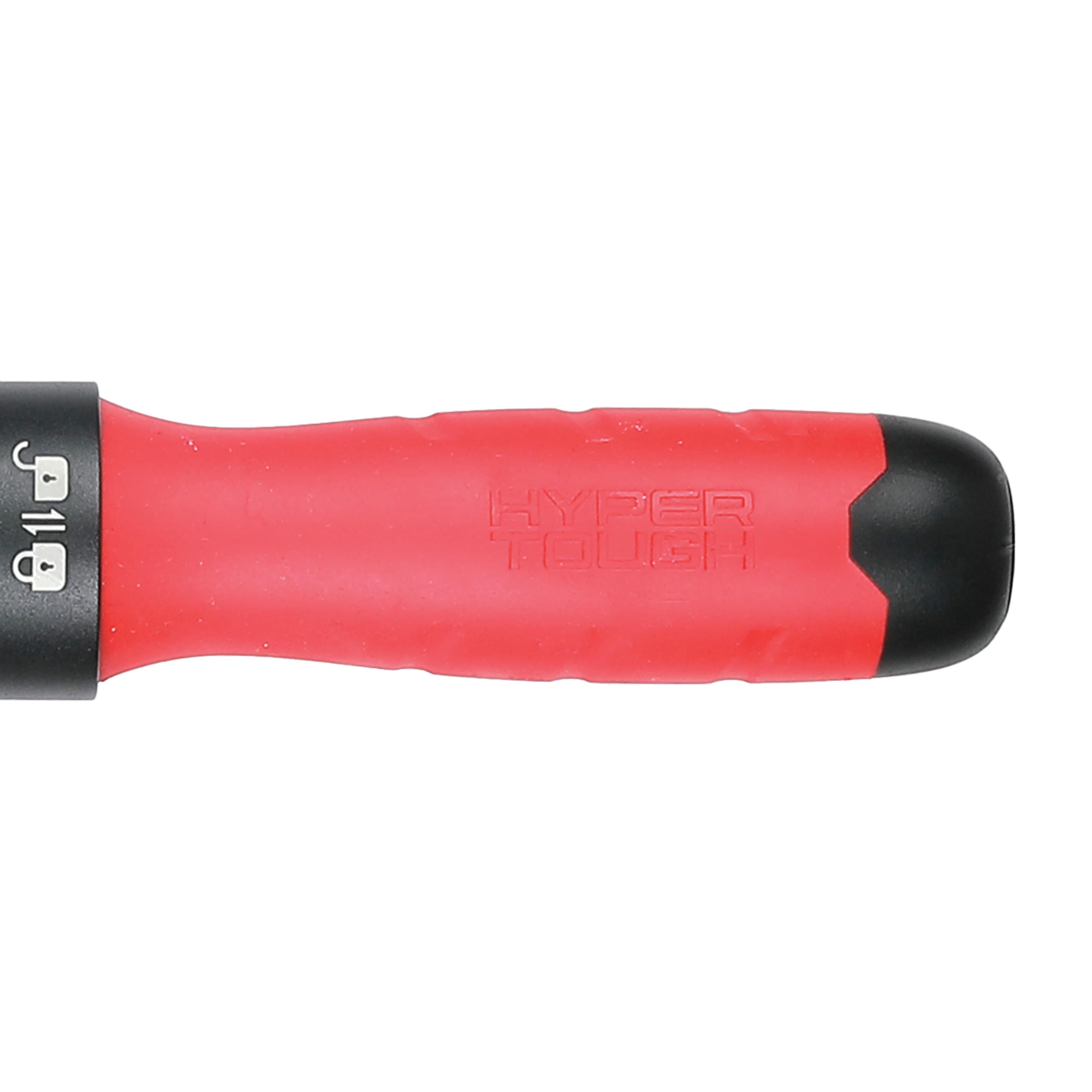 Hyper Tough 1/2-inch Heavy-Duty Torque Wrench, 50-250 ft-lbs