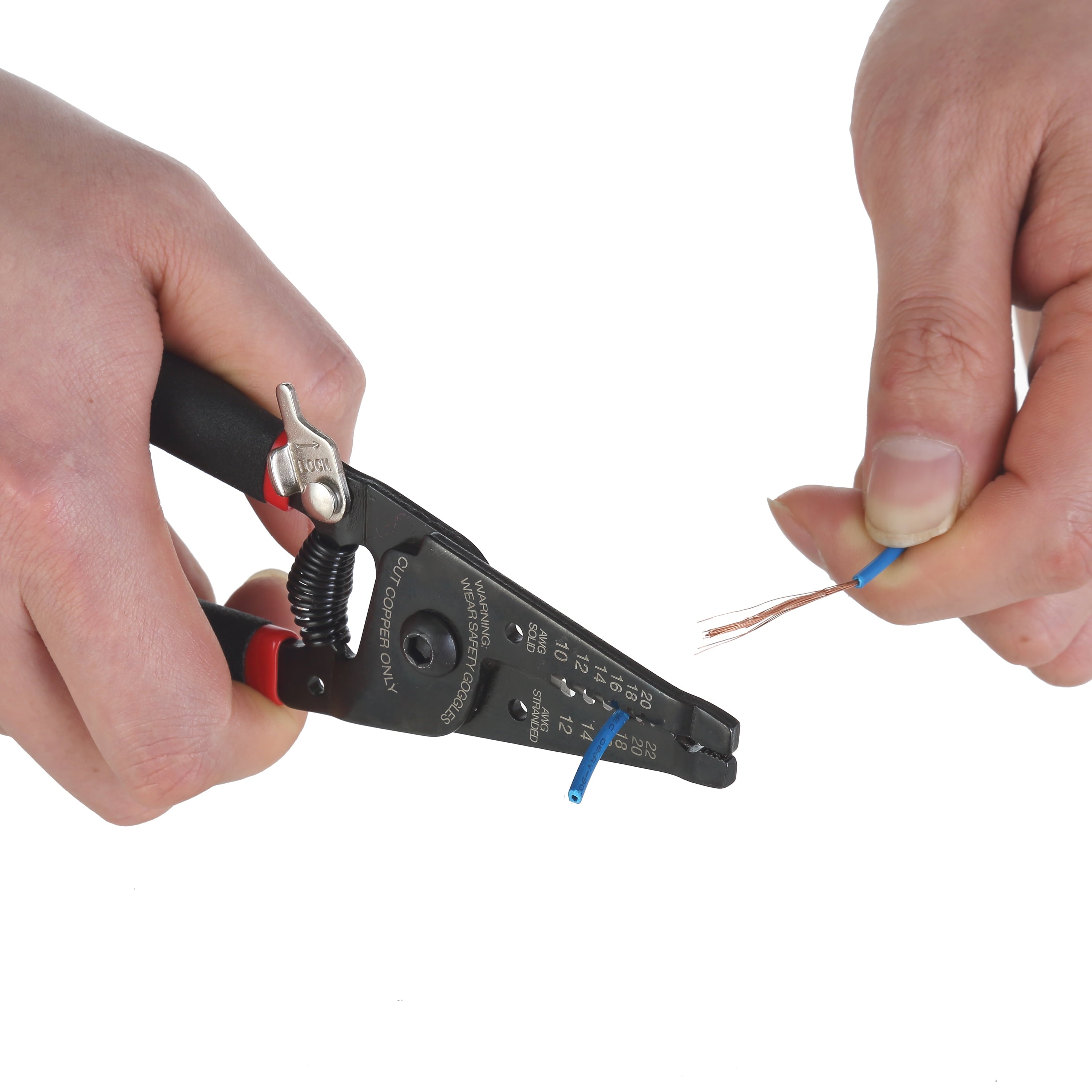 Hyper Tough 6 Wire Stripper 8TD0012D, New, 0.28 lb