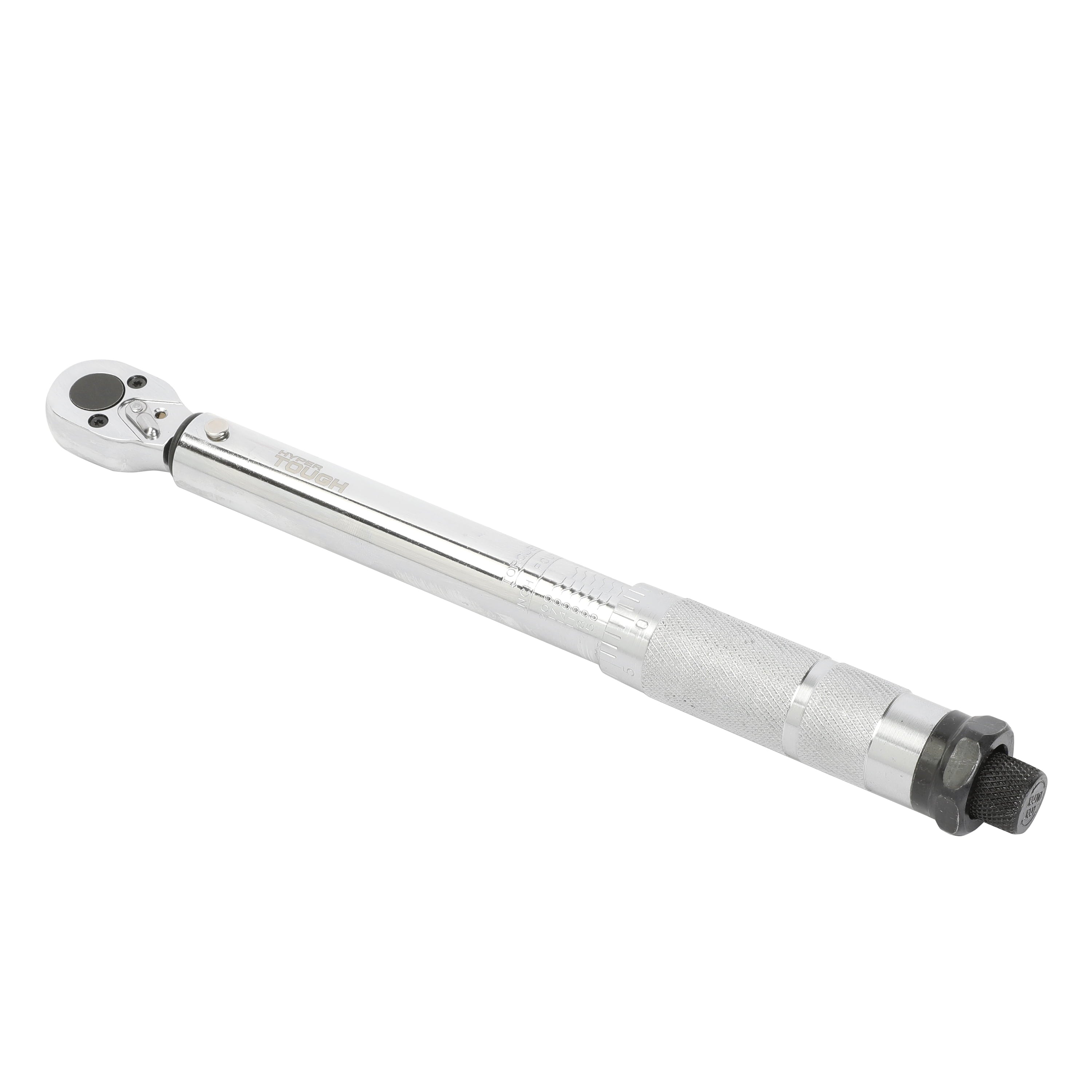 Hyper Tough 1/4-inch Drive Torque Wrench with Storage Case, 35-200 in-lbs
