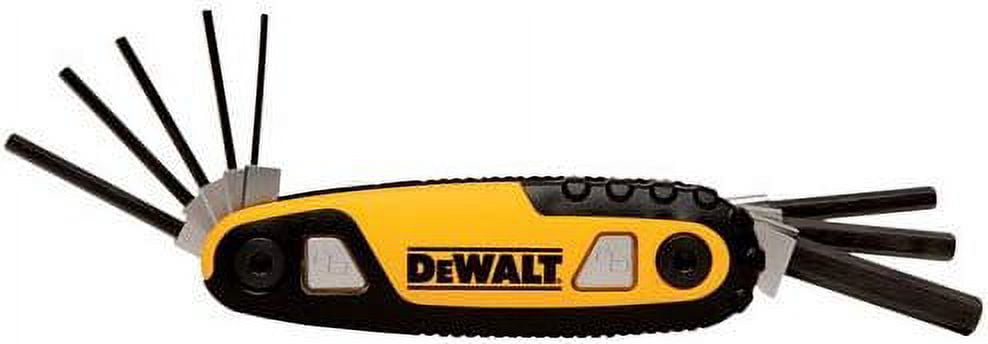 DEWALT Folding Locking Hex Key Set SAE DWHT70262M - Folding Hex Key - Wrench