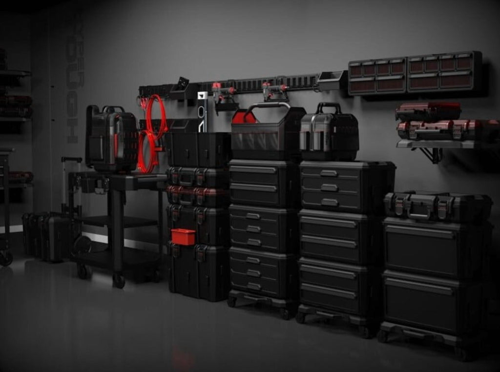 Hyper Tough Hyper Stack Full Size Tool Bag – Heavy-Duty, Stackable Storage Organizer with Reinforced Handles