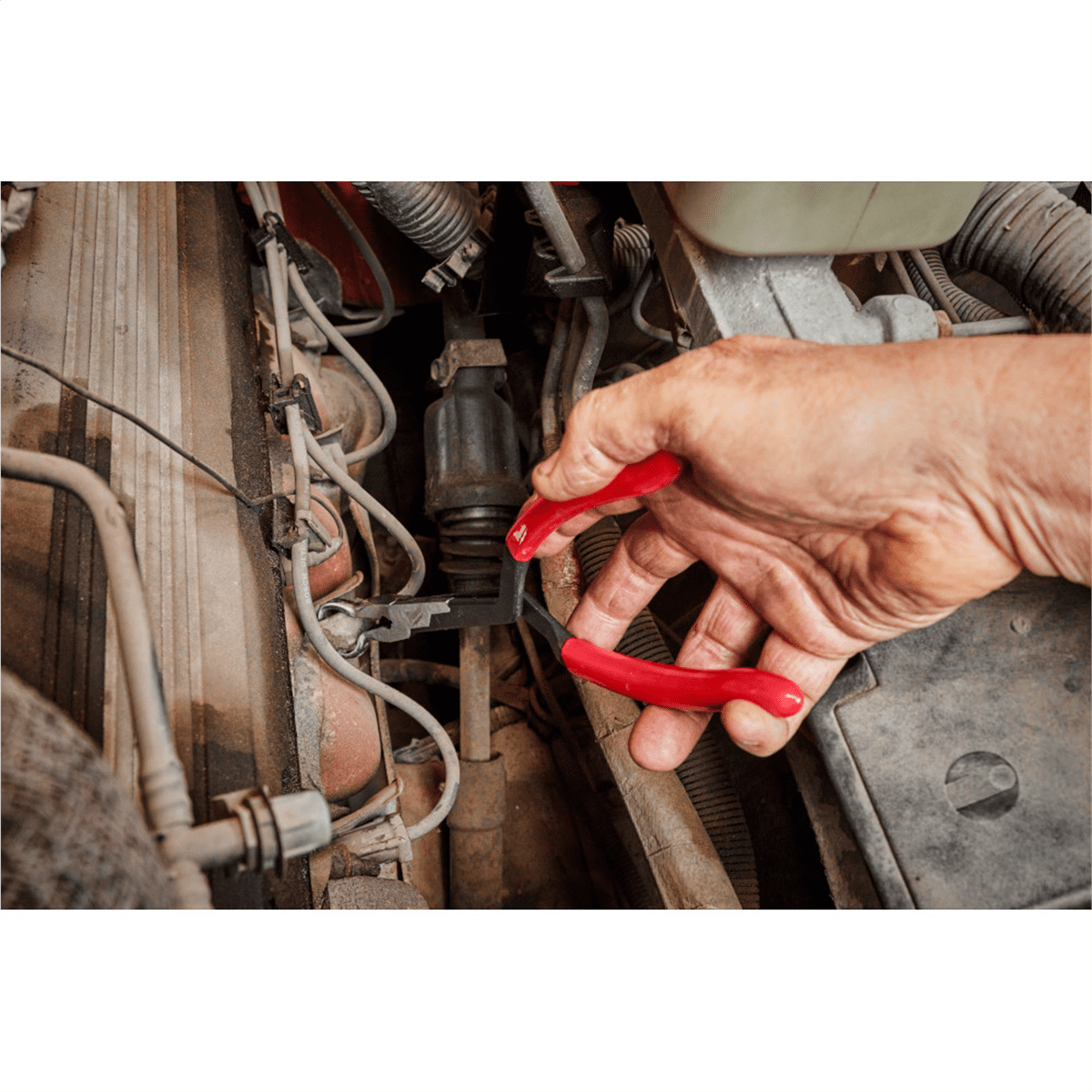 Milwaukee Tool 13 Long Reach Hose Grip Pliers -1/2