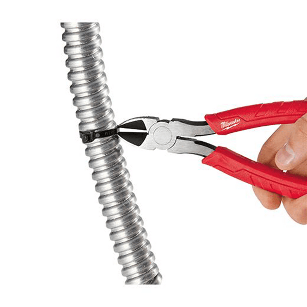 MILWAUKEE ELEC TOOL Diagonal Cutting Pliers, 7-In. 48-22-6107