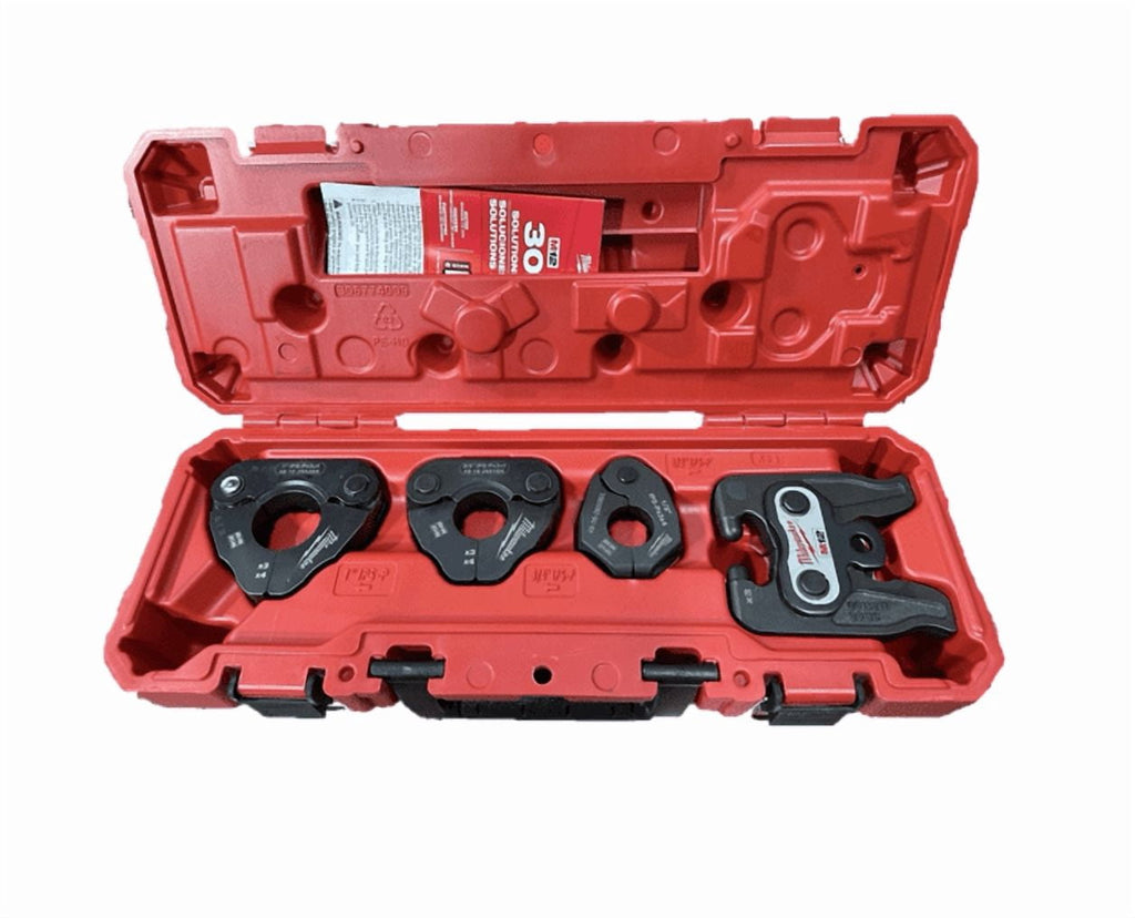 MILWAUKEE IPS-P Pivoting Press Ring Kit for M12 FORCE LOGIC Tool – Compatible with Viega, Apollo & More (49-16-2496X)