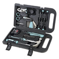 Hyper Tough 40-Piece Seafoam Household Tool Kit for Basic Repairs and DIY Projects