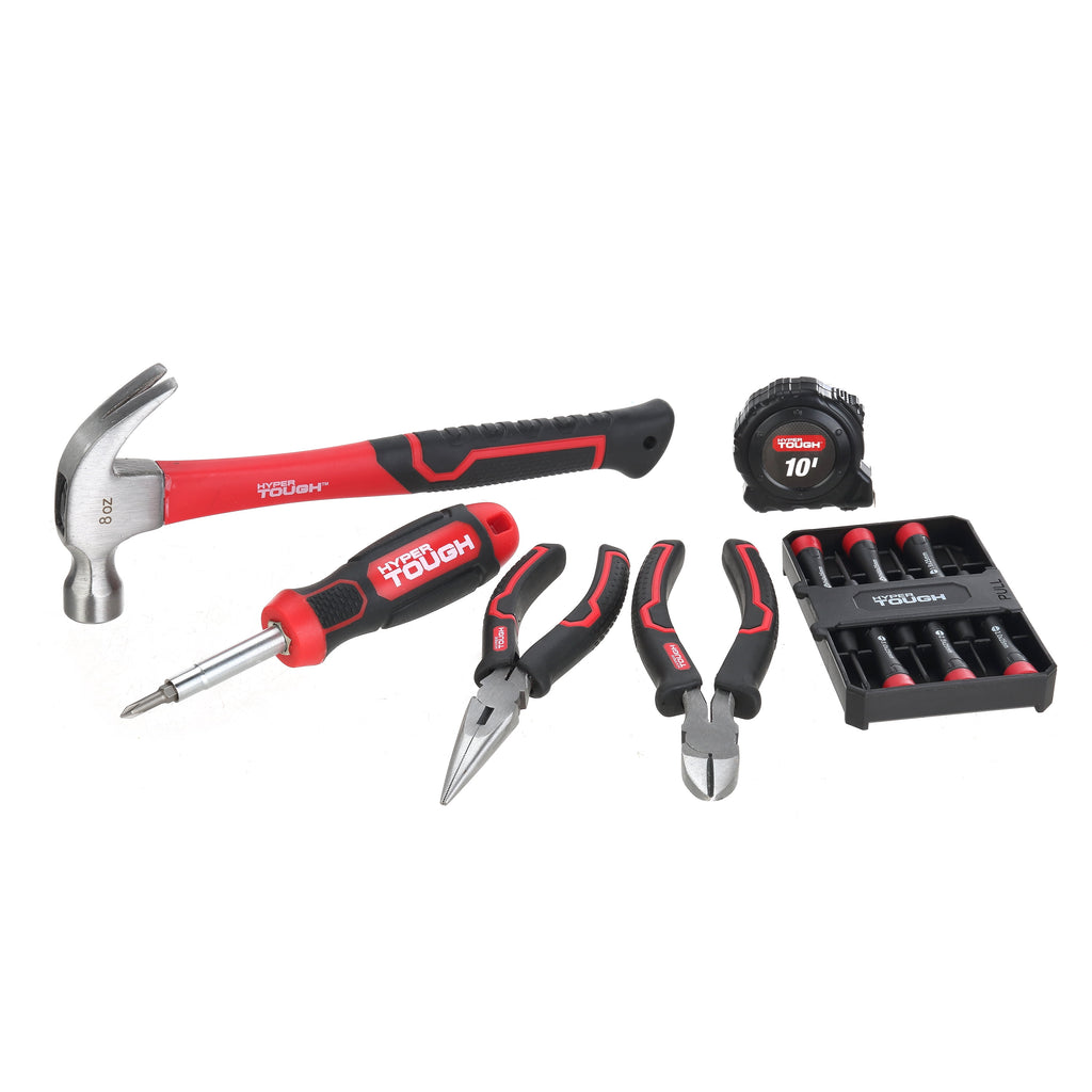 Hyper Tough 11 Piece Home Repair Tool Kit UJ81966J