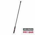 Hyper Tough 45-Inch Steel Pry Bar with Metal Striking Cap