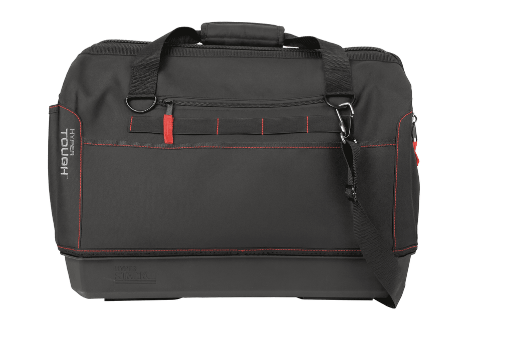 Hyper Tough Hyper Stack Full Size Tool Bag – Heavy-Duty, Stackable Storage Organizer with Reinforced Handles