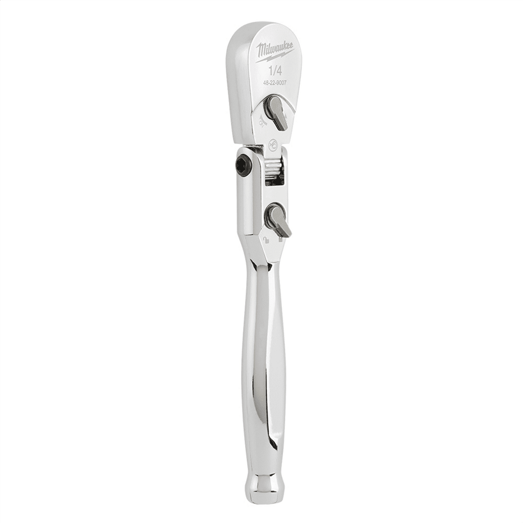 Milwaukee Tool 1/4 Drive 6 Flex Head Ratchet