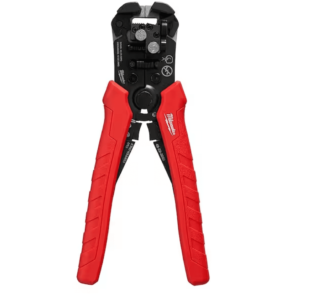 Milwaukee 48-22-3082 Self-Adjusting Wire Stripper / Cutter with Comfort Grip