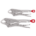 Milwaukee 48-22-3702 2 Pc 7 & 10 Maxbite TORQUE LOCK Locking Pliers Set