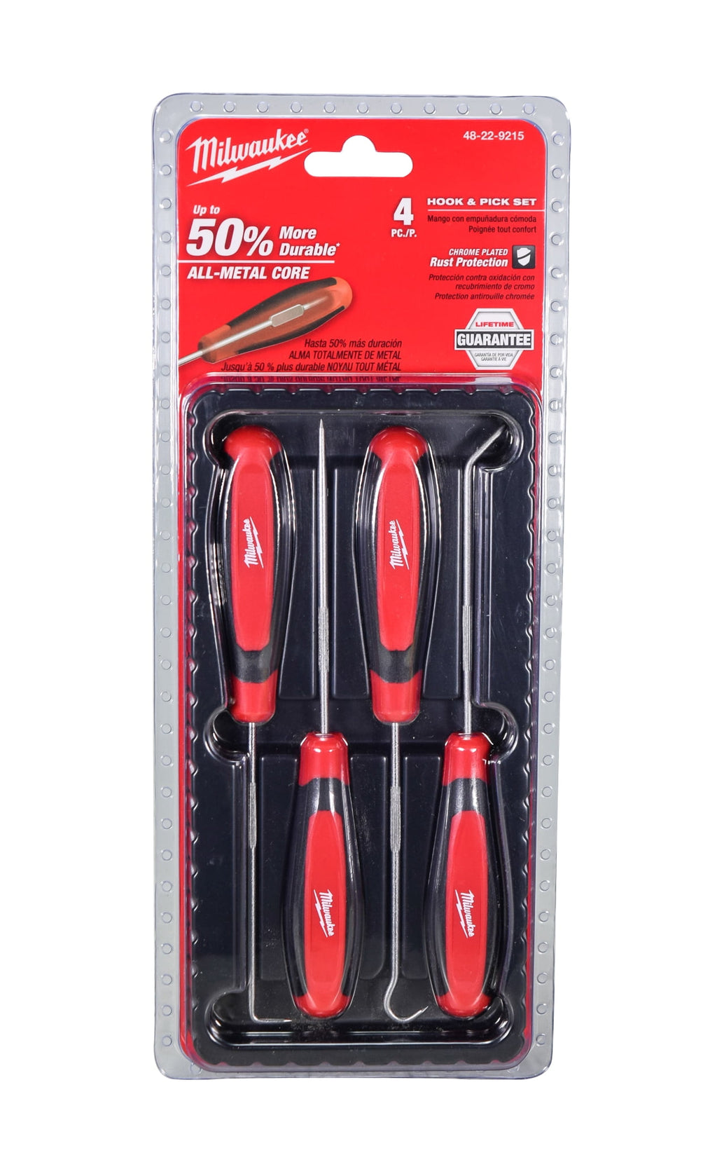 Milwaukee 48-22-9215 4 Piece Hook & Pick Set