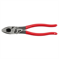 Milwaukee Tool 9 Lineman's Dipped Grip Pliers w/ Crimper & Bolt Cutter (USA)