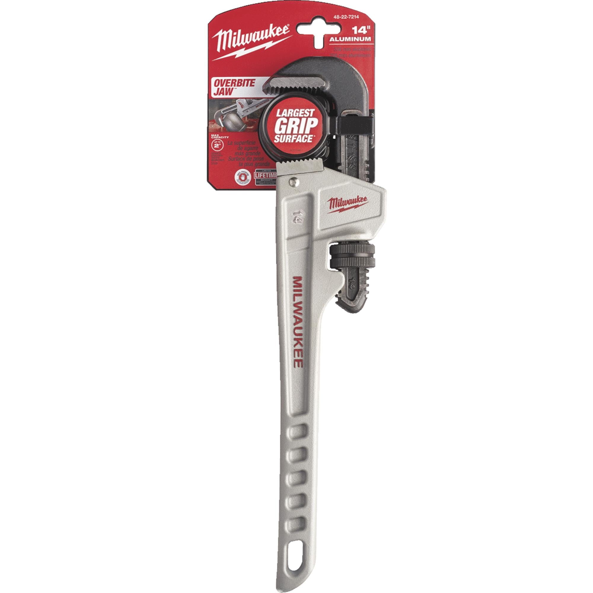 Milwaukee Tool 14&rdquo; Aluminum Pipe Wrench