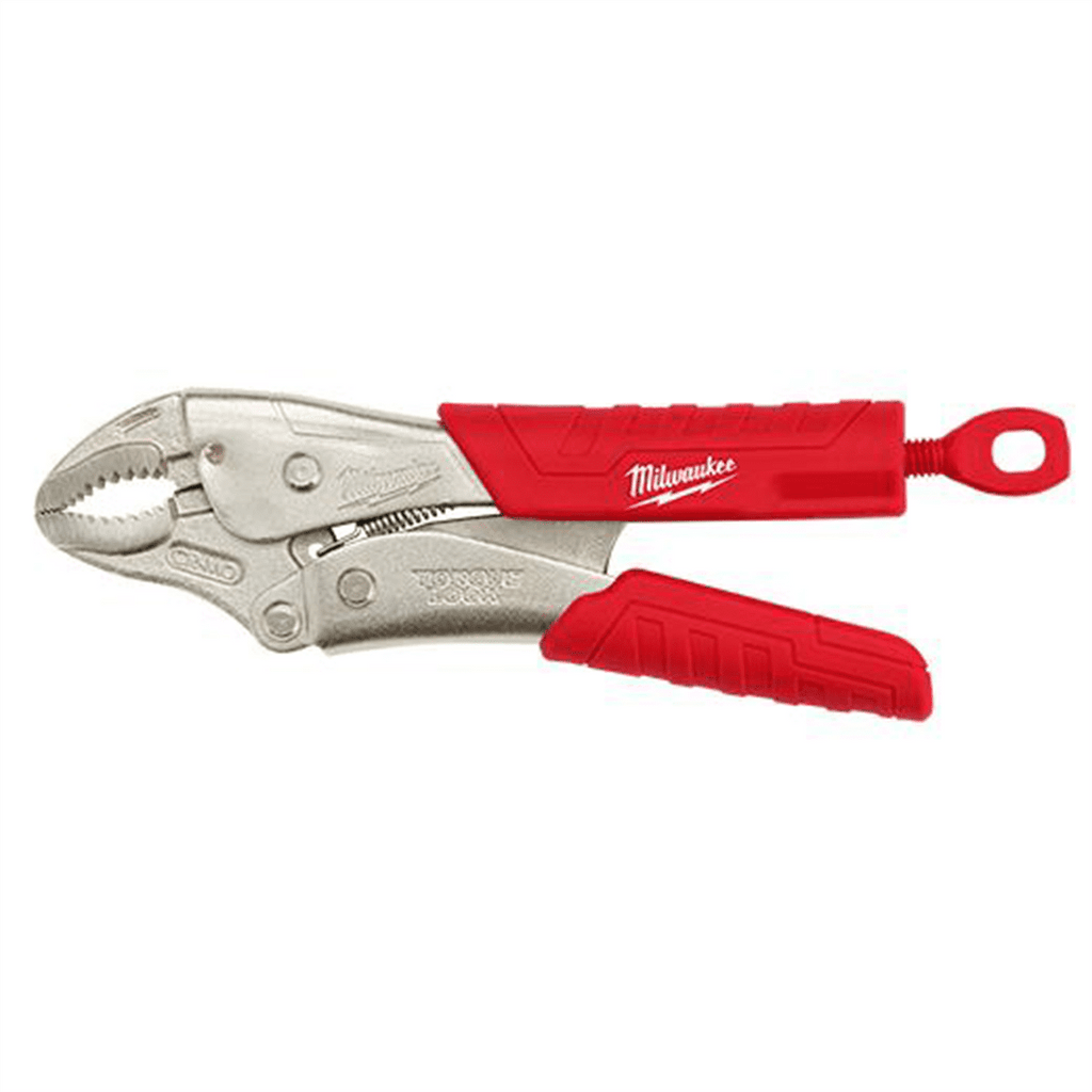 Milwaukee Tool 7 Locking Pliers  Curved Jaw w/ Durable Grip