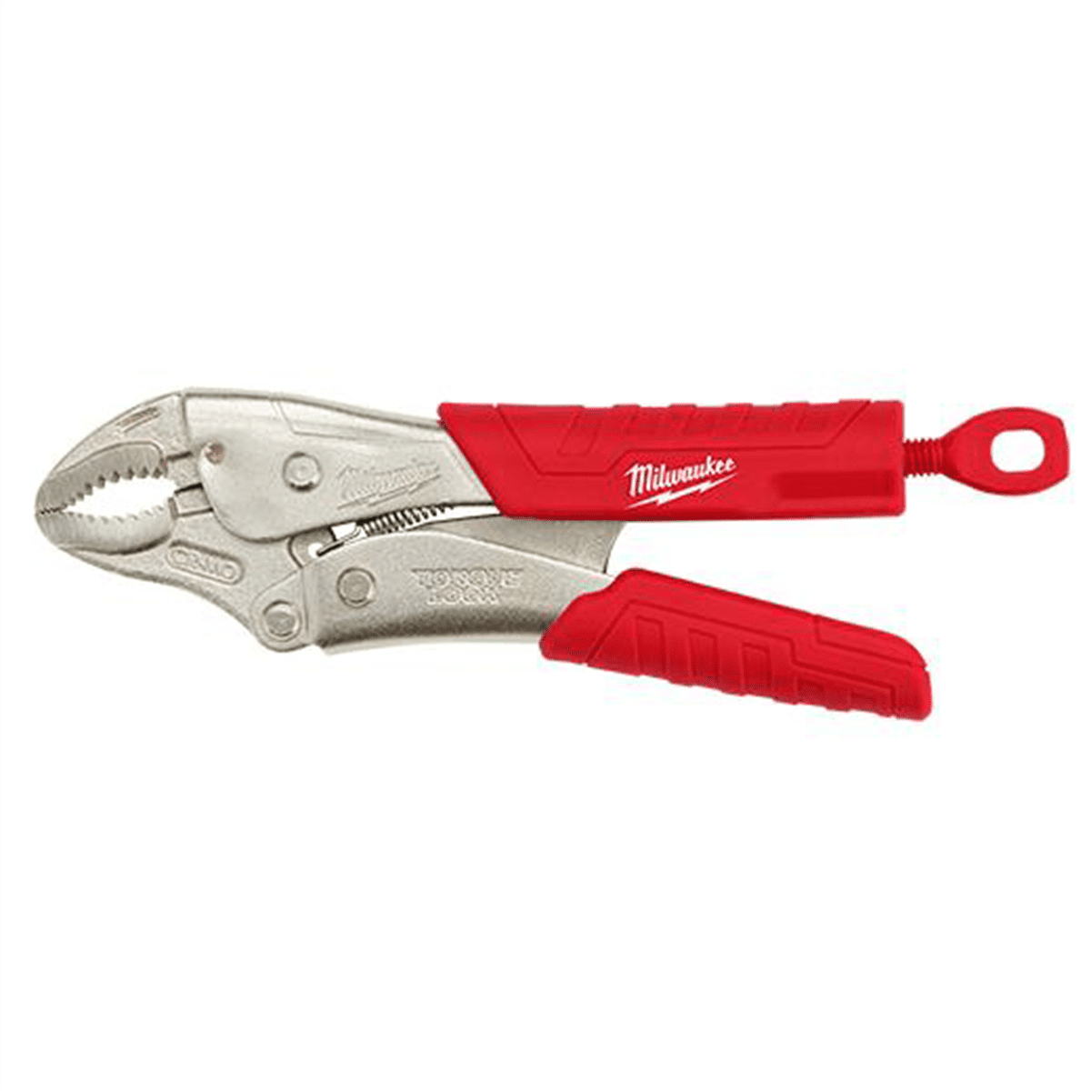 Milwaukee Tool 7 Locking Pliers  Curved Jaw w/ Durable Grip