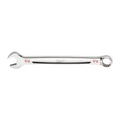 Milwaukee Tool 9/16 SAE Combination Wrench, 12-Point, Steel, Chrome, Ergonomic, I-Beam Handle