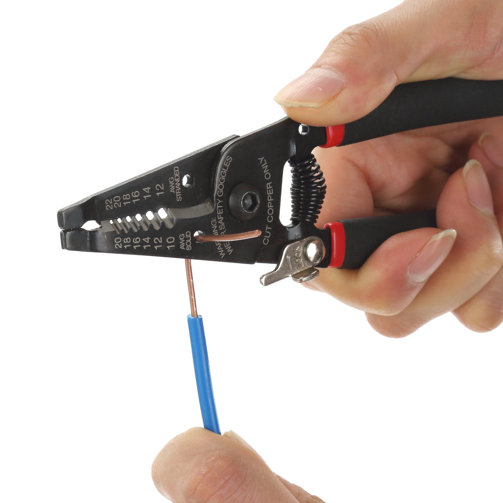 Hyper Tough 6 Wire Stripper 8TD0012D, New, 0.28 lb