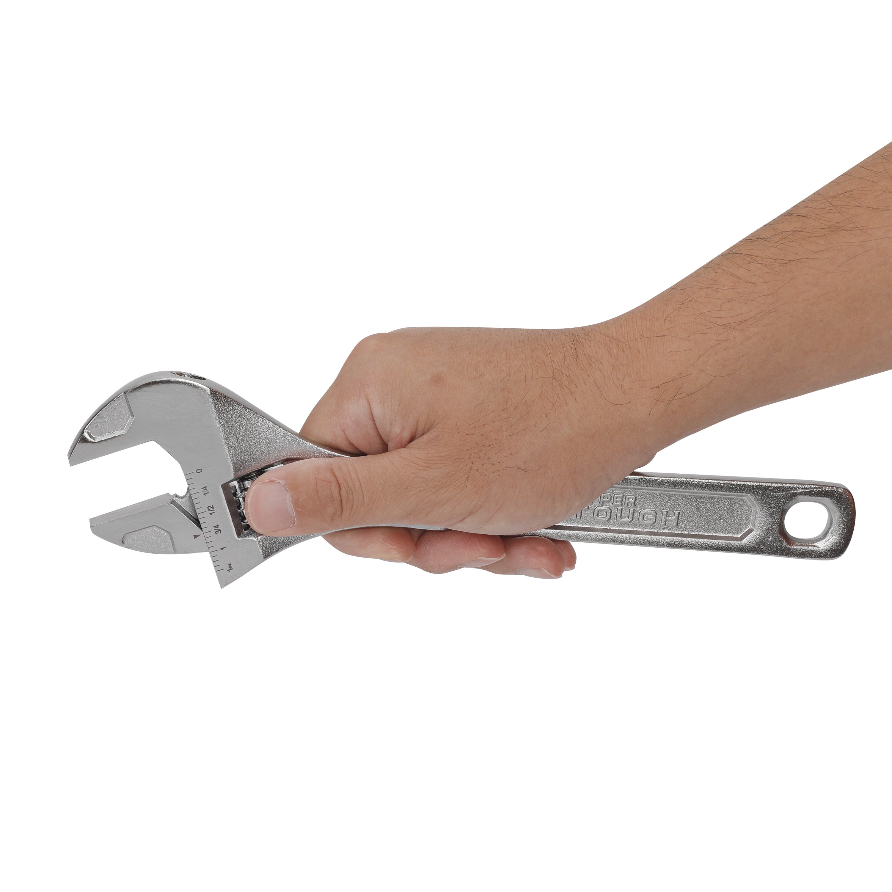 Hyper Tough 10-inch Adjustable Wrench, 1-1/2-inch Jaw Capacity