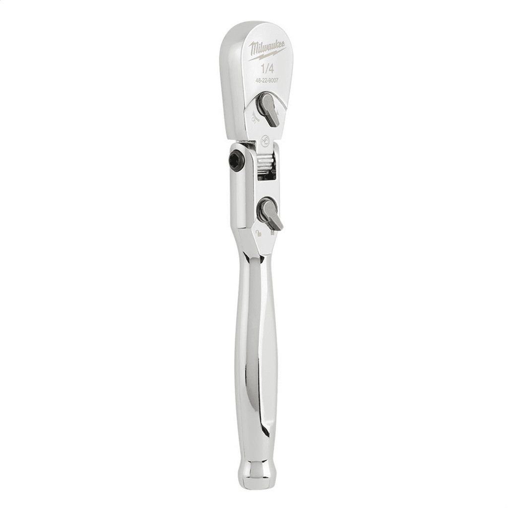 Milwaukee Tool 1/4 Drive 6 Flex Head Ratchet