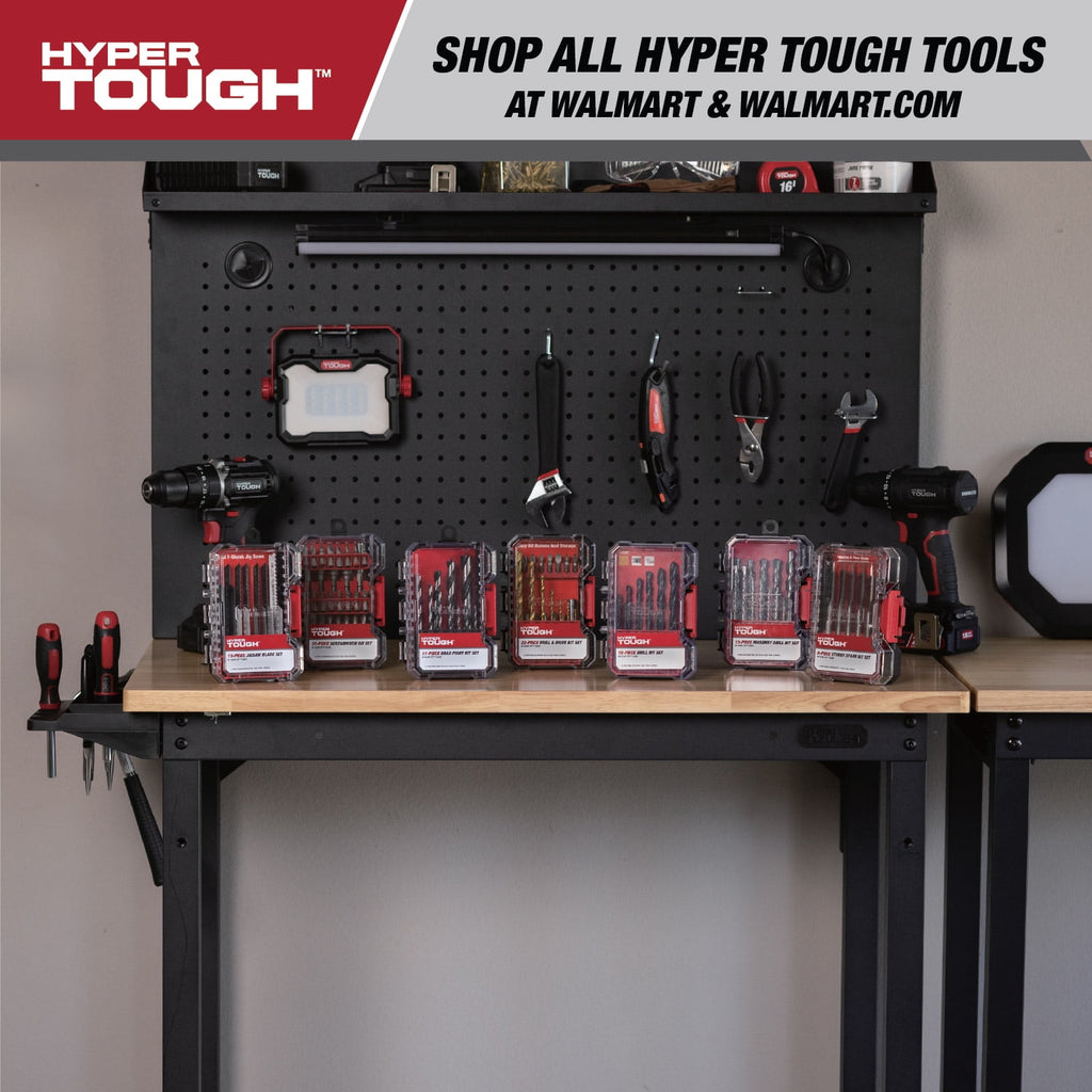 Hyper Tough 38-Piece Stubby Tool Set in Click Fit? Case