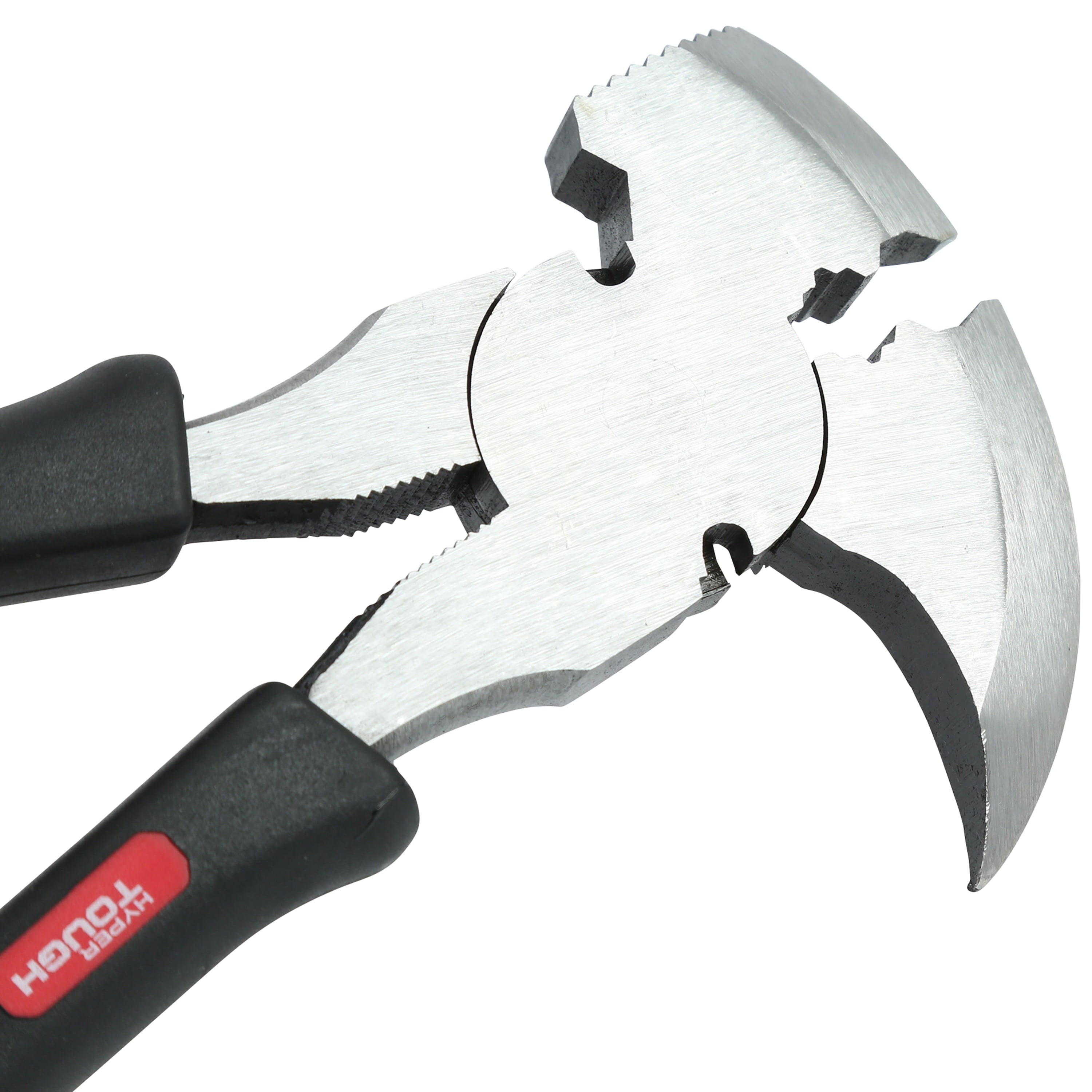 Hyper Tough 10-inch Demolition and Fencing Pliers with Soft Grip Handles